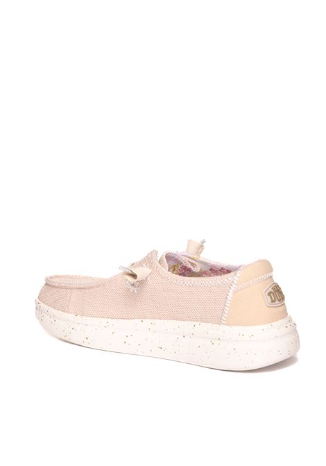 Pink wendy rice sneaker HEY DUDE | 40076WENDY-1KV